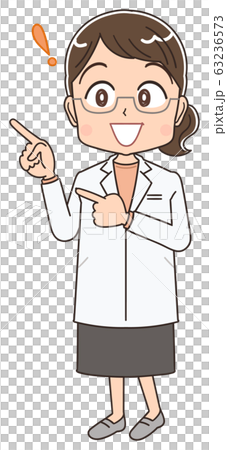Doctor pharmacist doctor female female doctor cute illustration manga character 63236573