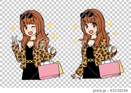 買い物をする女性① 買い物をする女性① 63238294