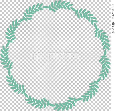 Spring, grass, leaves, frame, speech bubble, copy space 63240025