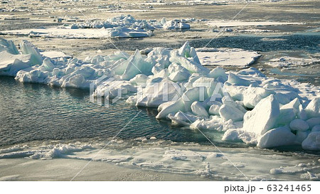 オホーツク紋別の流氷 63241465