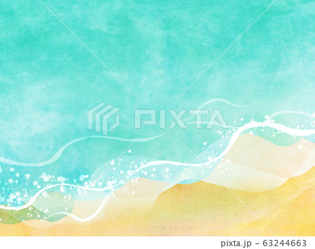 夏 海 海水浴 背景素材 夏 海 海水浴 背景素材 63244663