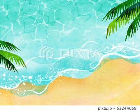夏 海 海水浴 背景素材 夏 海 海水浴 背景素材 63244669