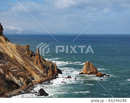 海岸風景／小樽　祝津　パノラマ展望台から 63246286