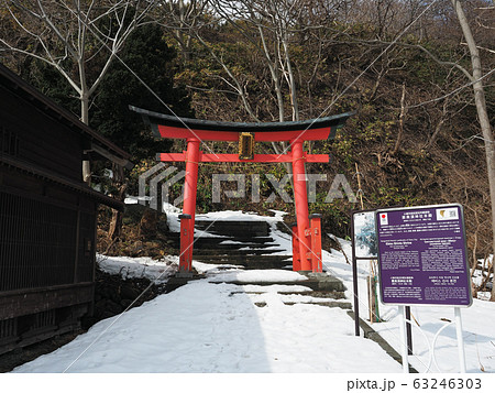 小樽 恵美須神社の鳥居 小樽 恵美須神社の鳥居 63246303