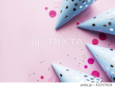 Happy birthday or party background 63247628