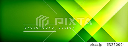Abstract background - squares and lines composition created with lights and shadows. Technology or business digital template 63250094