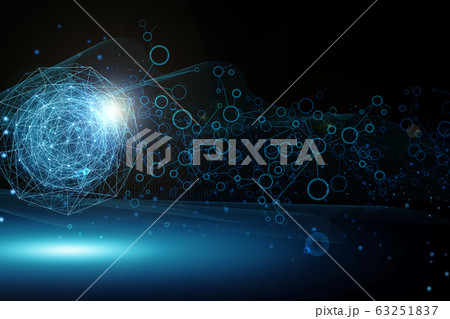 医療分子技術のアブストラクト背景 医療分子技術のアブストラクト背景 63251837