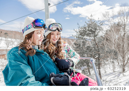 スキー　スノーボード　リフト 63252319