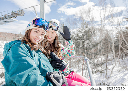スキー　スノーボード　リフト 63252320