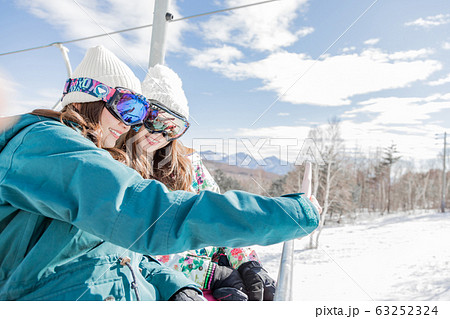 スキー　スノーボード　リフト 63252324