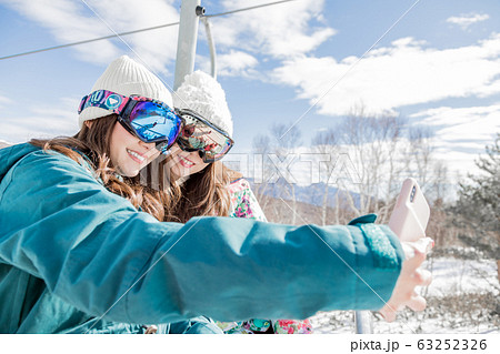 スキー　スノーボード　リフト 63252326