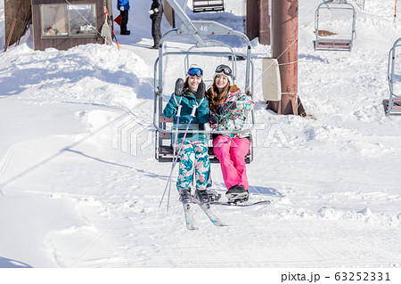 スキー　スノーボード　リフト 63252331