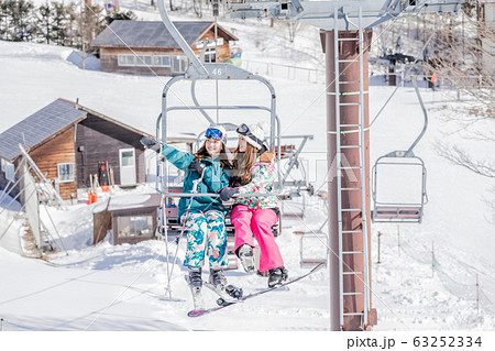 スキー　スノーボード　リフト 63252334