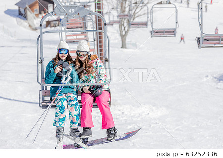 スキー　スノーボード　リフト 63252336