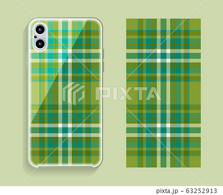 Smartphone cover design vector mockup. Template Smartphone cover design vector mockup. Template 63252913