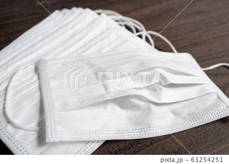 マスク　予防　感染予防　風邪予防　花粉症 63254251