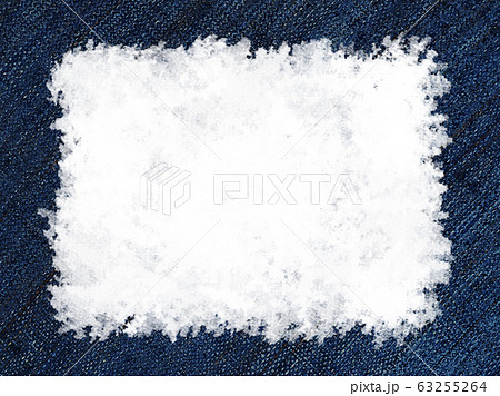 藍染め テクスチャ イラスト フレーム 藍染め テクスチャ イラスト フレーム 63255264