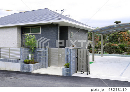平屋住宅 63258119