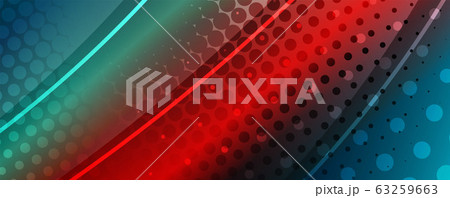 Shining glass abstract wave background. Dynamic motion line effect. Vector Illustration For Wallpaper, Banner, Background, Card, Book Illustration, landing page 63259663