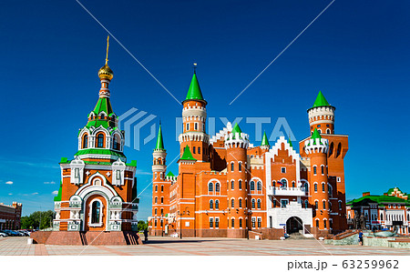Puppet Theatre and Chapel in Yoshkar-Ola, Russia 63259962