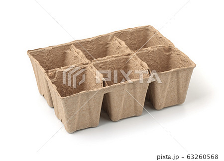 Biodegradable paper pulp peat seedling pots 63260568