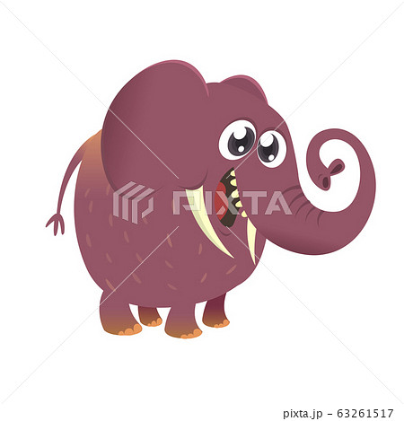 Cute cartoon baby elephant Cute cartoon baby elephant 63261517