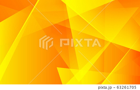 bright orange background with triangles 63261705