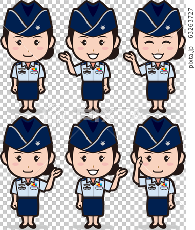 ミニミニ航空自衛隊W04 ミニミニ航空自衛隊W04 63263727