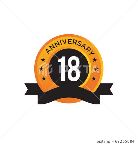 company anniversary logo design