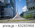 名古屋駅前ロータリーのモニュメント飛翔 63265968