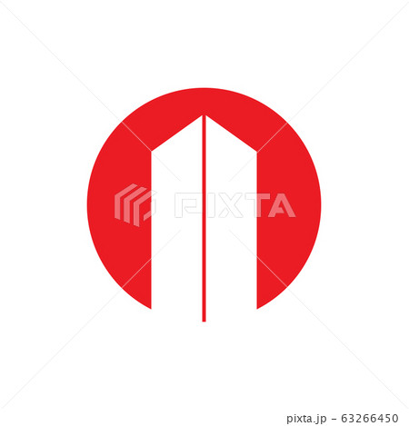 Apartment building logo design inspiration vector 63266450