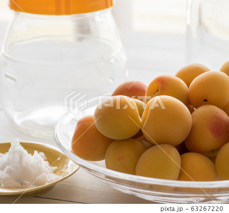 梅干し作り 63267220