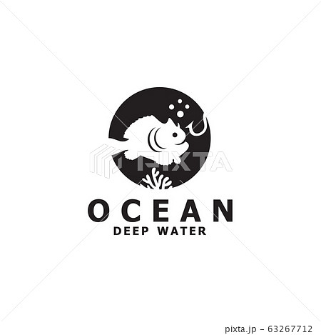 Fish icon logo design vector template 63267712