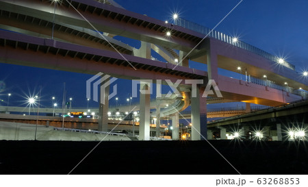 高速道路夜景 63268853