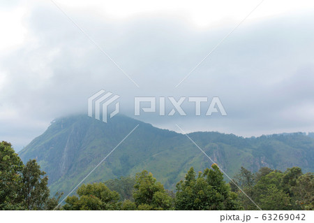 Mountain landscape, green slopes. Beauty of 63269042