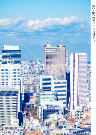 都市風景 新宿方面 【東京都】 都市風景 新宿方面 【東京都】 63269759