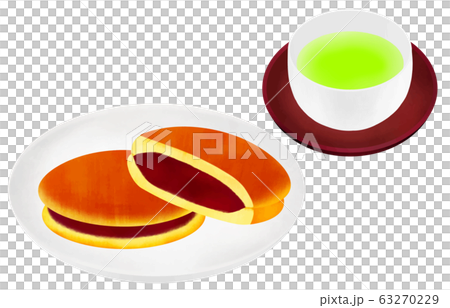 どら焼き お茶 63270229