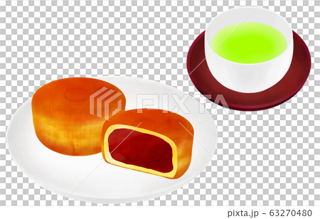 今川焼き お茶 63270480