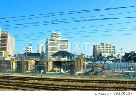 あいの風とやま鉄道車両からの沿線風景 あいの風とやま鉄道車両からの沿線風景 63270657