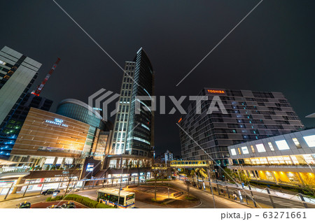 日本の川崎都市景観 「川崎駅西口」を望む=2020年3月7日 日本の川崎都市景観 「川崎駅西口」を望む=2020年3月7日 63271661