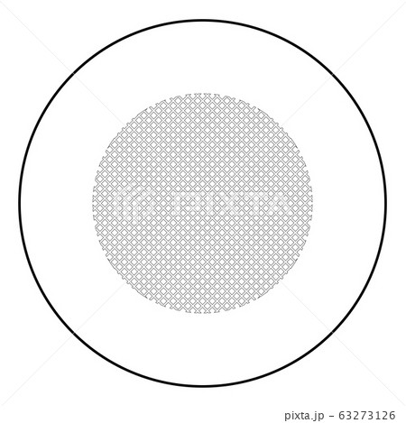 Round filter material icon in circle round Round filter material icon in circle round 63273126