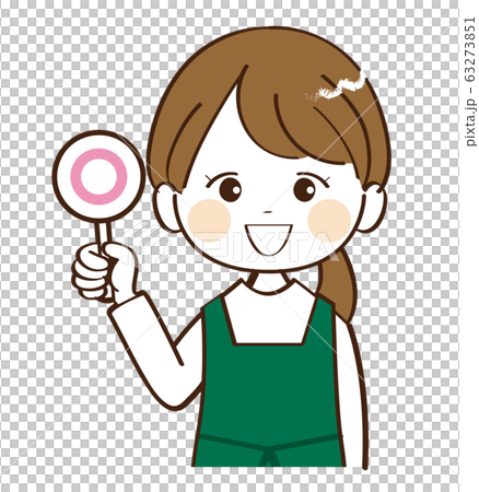 Woman, clerk, correct answer 63273851