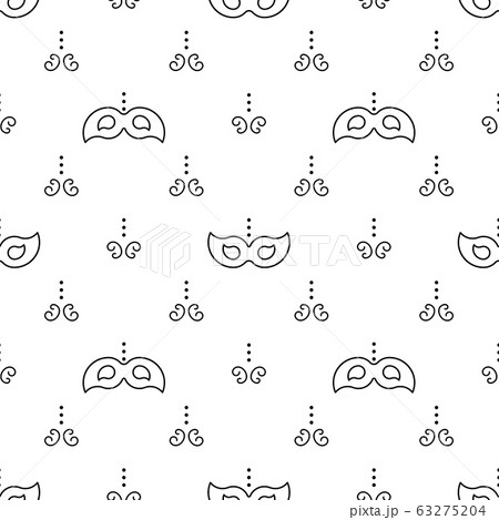 Seamless pattern Mardi Gras 63275204