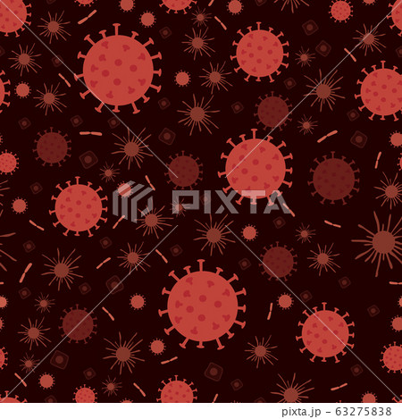Vector China Coronavirus Seamless Background Vector China Coronavirus Seamless Background 63275838