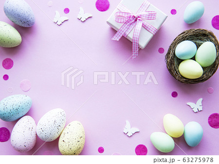 Easter holiday background Easter holiday background 63275978