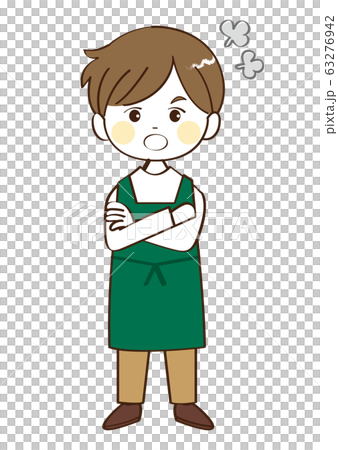 男性、店員、怒る 63276942