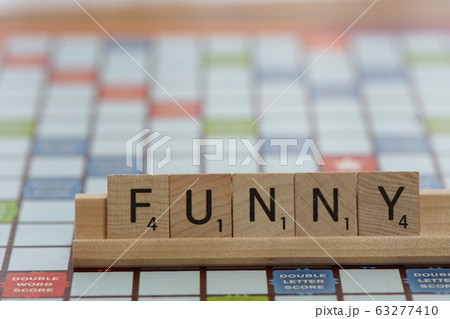 FUNNY　おかしい　英単語 63277410