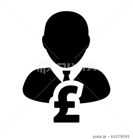 Banking icon vector male user person profile 63279595