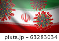Concept of pandemic novel coronavirus outbreak in Iran 63283034