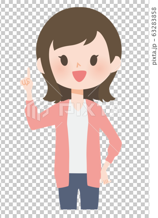 Female poses casual Female poses casual 63283858
